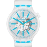 Swatch SO27E105 BLUEINJELLY Unisex Kol Saati