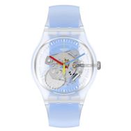 Swatch SUOK156 Clearly Blue Striped Unisex Kol Saati