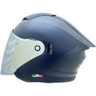 Sway 655 Mat Siyah Yarım Vizörlü Kask