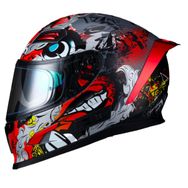 Sway 817 Red Beast Full Face Kırmızı Motosiklet Kaskı