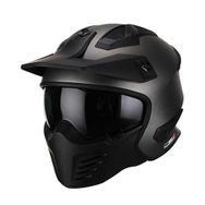 Sway SW 726X Tokyo Çene Açılır Siyah Motosiklet Kaskı