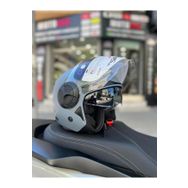 Sway SW-737 Mat Gri Çenesiz Güneş Gözlüklü Kask