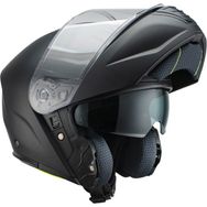 Sway SW-917 Mat Siyah Çene Açılır Güneş Gözlüklü Kask