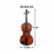 Swing Sv-043 3/4 Taşıma Çantası Yay Reçine Dahil Keman