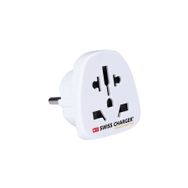 Swiss CHARGER SCP-20061 Beyaz Universal Seyahat Adaptörü