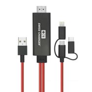 Swiss Charger SCV-30043 Görüntü Aktarım Kablosu