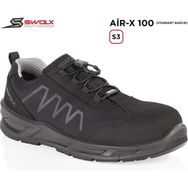 Swolx Air X S1P Siyah Gri İş Güvenliği Ayakkabısı