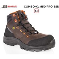 Swolx Combo-Xl Pro Esd 950 S3 Siyah İş Ayakkabısı