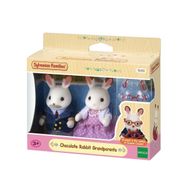 Sylvanian Families 5190 Çikolata Kulaklı Tavşan Anneanne ve Dede