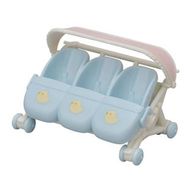 Sylvanian Families 5533 Üçüz Bebek Arabası