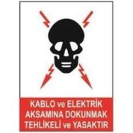 Sym STW012 Uyarı Levhası