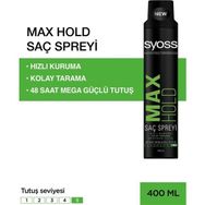 Syoss 400 ml Maksimum Tutuş Saç Spreyi