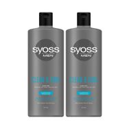 Syoss Clean Cool 2x500 ml Men Şampuan