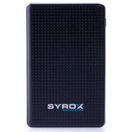 Syrox 9000 mAh 2A-1A Çift USB Çıkışlı Taşınabilir Şarj Cihazı Siyah