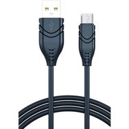 Syrox C98 2.1A 1.1 m Micro USB Flex Silikon Data Şarj Kablosu