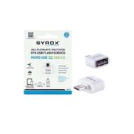 Syrox DT12 USB Giriş Micro Uç Çıkışlı Otg Dönüştürücü
