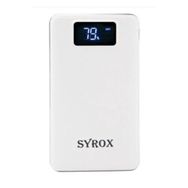 Syrox Pb107 6000 mAh Led Ekranlı Beyaz Powerbank