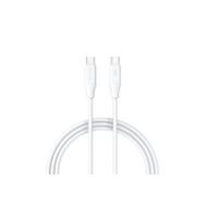 Syrox PD25TK Type-C To Type-C PD 25W 1 mt Beyaz Hızlı Data/Şarj Kablosu