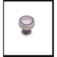 System 32 mm SY1915 0032 OSM Eskitme Gümüş Düğme Kulp