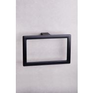 System BA1019 005 AL6 Flat Mat Siyah Halka Havluluk