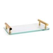 System BA2016 037 C1-GL Cam Gold Banyo Tepsisi