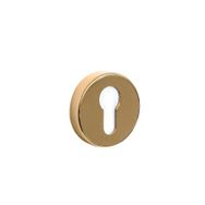 System RO12Y GL Yuvarlak Yale Gold Kapı Rozeti