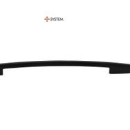 System SY4160 0256 AL6 Siyah 256 mm Çekme Mobilya Kulpu