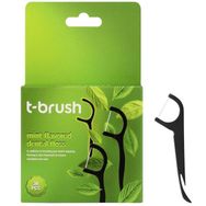 T-Brush Nane Tadı İçerikli 30 Adet Kürdanlı Diş İpi