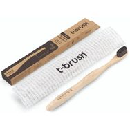 T-Brush Nano Bambu Koyu Gri Diş Fırçası