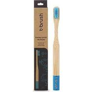 T-Brush Vegan Bambu Yumuşak Mavi Çocuk Diş Fırçası