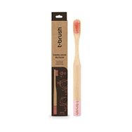 T-Brush Vegan Bambu Yumuşak Pembe Çocuk Diş Fırçası