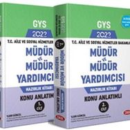 T.C. Aile Sosyal Hizmet Bakanlığı GYS Müdür ve Müdür Yardımcısı Konu Anlatımlı 1-2 Data Yayınları