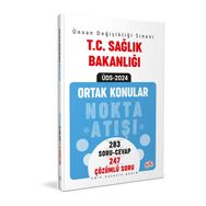 T.C. Sağlık Bakanlığı Unvan Değişikliği Sınavı Ortak Konular Nokta Atışı Soru Cevap Soru Bankası Editör