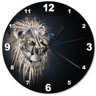 Tablomega SAAT-1175-30 Mekanik Aslan Başı Dekoratif 30 cm Çap Duvar Saati
