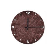 Tablomega SAAT-374-30 Tribal Çiçek Motifi Analog 30 cm Çap Duvar Saati