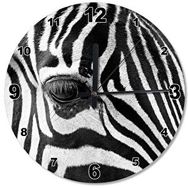 Tablomega Zebra Gözü Ahşap Duvar Saati