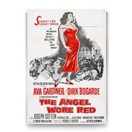 Tabloshop Ava Gardner The Angel Wore Red 80x125 cm Tablo