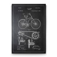 Tabloshop Bisiklet Patenti 50x75 cm Tablo