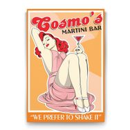 Tabloshop Cosmos Martini Bar 60x90 cm Tablo