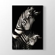 Tabloshop Desenli Zebra 100x140 cm Tablo