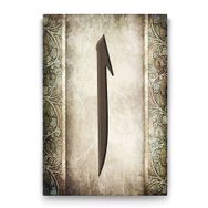 Tabloshop Elif Harfi Duvar 40x60 cm Tablo