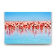 Tabloshop Flamingolar 125x80 cm Tablo