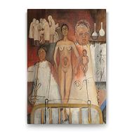 Tabloshop Frida Kahlo Sezeryan 100x140 cm Tablo