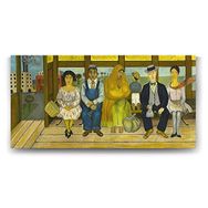 Tabloshop Frida Kahlo The Bus 100x50 cm Tablo