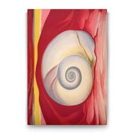 Tabloshop Georgia OKeeffe With White Shell‏ 80x125 cm Tablo