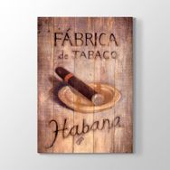 Tabloshop Habana Tabaco 100x140 cm Tablo