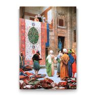 Tabloshop Halı Tüccarı 100x140 cm Tablo