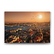 Tabloshop İstanbul Galata Manzara 60x40 cm Tablo