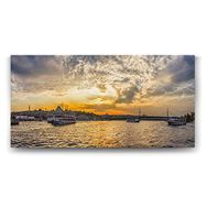 Tabloshop İstanbul Köprüsü Manzara 140x70 cm Tablo