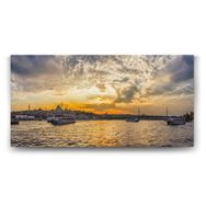 Tabloshop İstanbul Köprüsü Manzara 80x40 cm Tablo